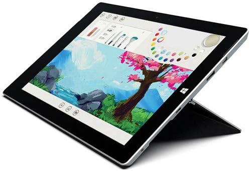 Microsoft Surface 3 10.8-inch FHD Full HD(1920x1280) Touchscreen 2-in-1 Education and Business Laptop Tablet (Intel Quad-Core Atom x7-Z8700, 4GB RAM, 64GB SS Mini DP, Webcam, Windows 10 Pro (Renewed)