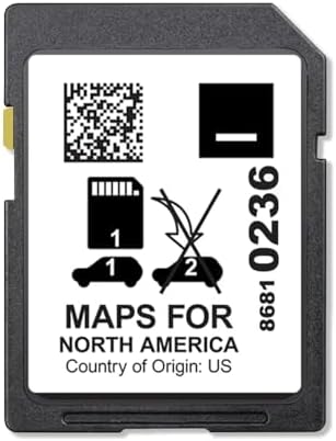 2024 GPS Navigation sd Card Map USA Compatible with Cadilica Chevry Buic