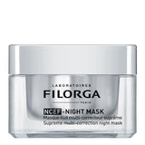 Filorga NCEF-Night Mask Cream, Anti Aging Night Time Face Mask with Hyaluronic Acid and Collagen to Reduce Wrinkles, Boost Firmness, & Revive Skin Radiance, 1.69 fl. oz., 1 Count (Pack of 1)