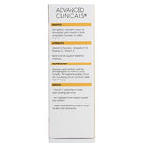 Advanced Clinicals Vitamin C Body Oil Skin Care Moisturizer W/Vitamin E & Turmeric - Nourishing, Brightening, & Hydrating Body Oil To Improve Look Of Dark Spots, Dry Skin, & Stretch Marks, 3.8 Fl Oz