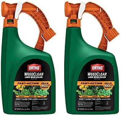 Ortho WeedClear Lawn Weed Killer Ready to Spray: for Northern Lawns, 32 oz. (Pack of 2)