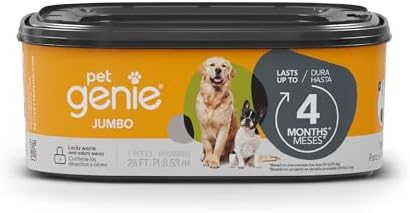 – Jumbo refill 1-pack – Up to 4 months of supply - Ultimate odor control dog poop bags