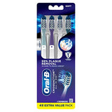 Oral-B CrossAction All In One Toothbrush, Soft, Deep Plaque Removal, 4 count