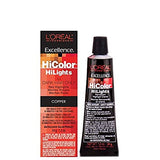 Loreal Excel Hicolor Hilights Copper 1.2oz (3 Pack)