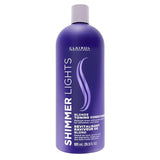 Clairol Professional Shimmer Lights Purple Conditioner, 31.5 fl. Oz Neutralizes Brass & Yellow Tones For Blonde, Silver, Gray & Highlighted Hair Packaging May Vary