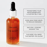 TAN-LUXE The Body Mini - Illuminating Self-Tan Drops, 15 ml - Light/Medium - Cruelty Free & Vegan