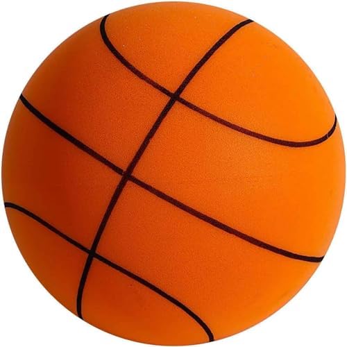 Silent Basketball, Silent Basketball Dribbling Indoor, 2024 Latest Foam Basketball Indoor Training Ball, Silent Bouncing Basketball, Silent Basketball