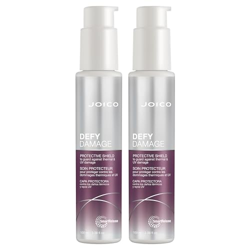 Joico Defy Damage Protective Shield | For Damaged, Color-Treated Hair | Protect Against UV & Thermal Damage | Strengthen Bonds & Preserve Hair Color | With Moringa Seed Oil & Arginine