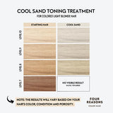 Four Reasons Color Mask – Cool Sand Blonde - (27 Colors) Color Depositing Conditioner, Toning Treatment, Tone & Enhance Color-Treated Hair - Semi Permanent Hair Dye, Vegan and Cruelty-Free, 6.76 fl oz