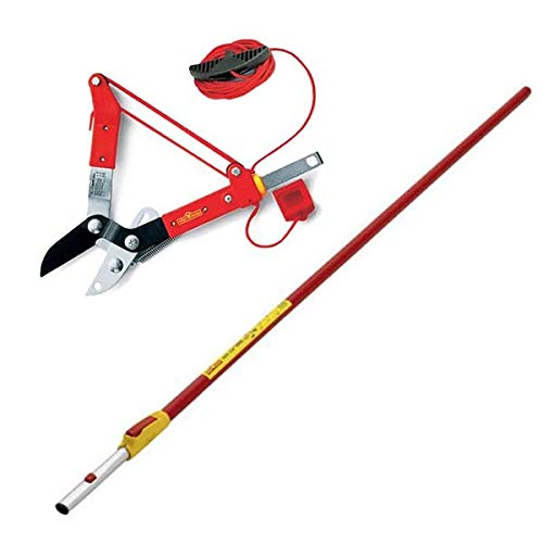 Wolf Garten Telescopic Handle 220cm 400cm ZMV4 Multi Change & RCM Loppers Shears