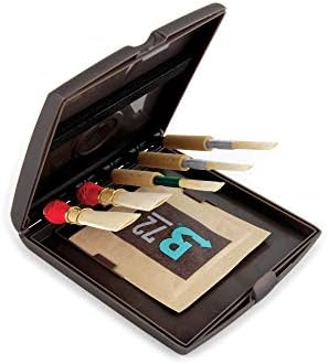 D'Addario Woodwinds Rico Reed Storage Case with Humidity Control Pack for Oboe and Bassoon