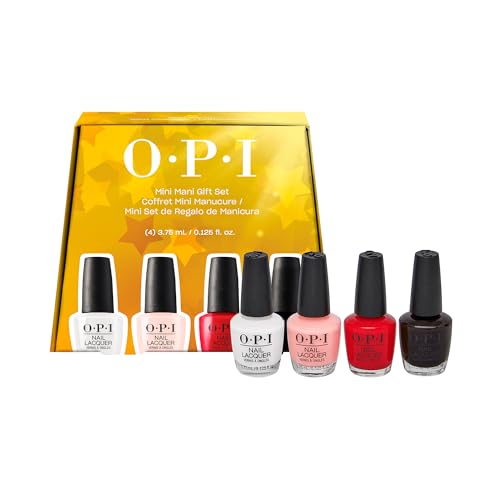 OPI Nail Lacquer Gift Sets | Opaque Crème Metallic Shimmer Nail Polish Value Pack| Wicked Limited Edition Holiday Collection