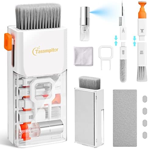 Laptop Screen Keyboard Cleaner Kit, Electronics Cleaning Tool for MacBook iPad iPhone Pro, Brush Tool for Tablet, Computer, PC Monitor,TV Camera Lens New Compact with Patent