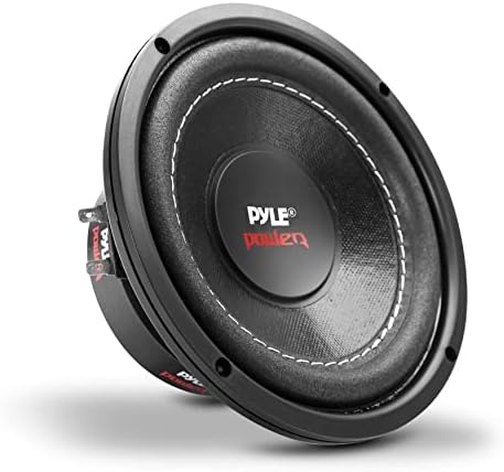 Pyle Car Vehicle Subwoofer Audio Speaker - 6.5 Non-Pressed Paper Cone, Black Plastic Basket, Dual Voice Coil 4 Ohm Impedance, 600 Watt Power, Foam Surround for Vehicle Stereo Sound System -PLPW6D