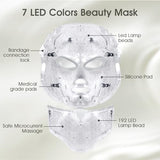 Blue Red Light Therapy Mask for Face, 7 Colors LED Face Mask Light Therapy, Led Face Mask Light Therapy At Home