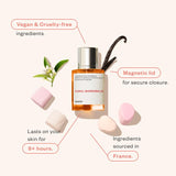 Dossier - Eau de Parfum - Floral Marshmallow - Inspired by By Kilian's Love,Don't Be Shy - Perfume Luxury - Pure Infused - Paraben-Free - Vegan - Feminine - For Women -Fragrance 1.7 Fl 0z (Spray 50ml)