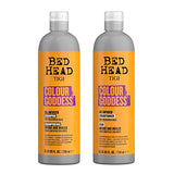 Bed Head by TIGI Moisturizing Shampoo and Conditioner Set for Colored Hair, Colour Goddess Hair Care with Sweet Almond & Coconut Oils, 25.36 fl oz, 2 Pack