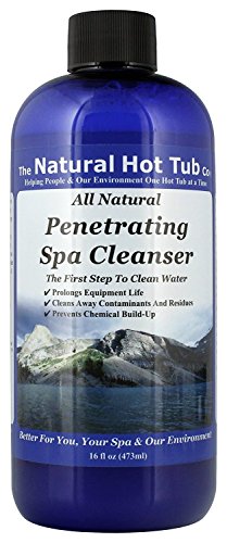 The Natural Hot Tub Company Penetrating Spa Cleanser 16 Ounce Bottle