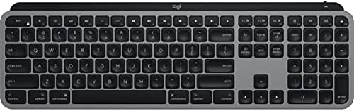 Logitech MX Keys Advanced Illuminated Wireless Keyboard for Mac - Bluetooth/USB (Renewed)