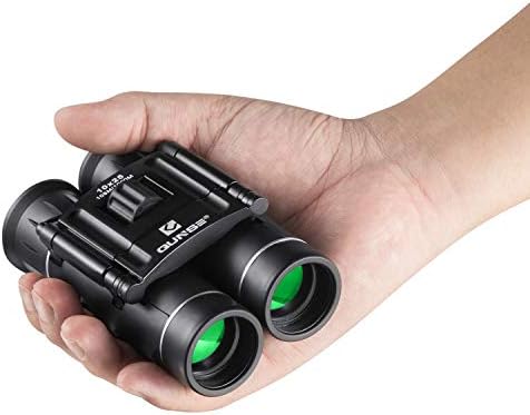 Mini Pocket Small Binoculars, 10x25 Bird Watching Compact Folding Binoculars with Waterproof for Adults/Kids/Travelling/Sightseeing/Hunting