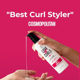 Love Ur Curls LUS Brands All-in-One Styler for Natural Curly Textures 8.5oz - Repair, Hydrate, and Style in One Step - No Crunch, No Cast, Hair Care With Shea Butter & Moringa