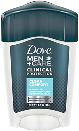 Dove Men + Care Clinical Protection Antiperspirant Deodorant Solid Clean Comfort 1.70 oz (Pack of 12)