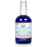 Heal The Masses Palo Santo Spray: Archangel Gabriel Palo Santo Smudge Spray for Clearing and Protection - Smokeless Palo Santo Smudging Spray Mist with Essential Oils for Aromatherapy - 4 Fluid Ounces