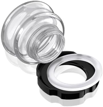 WKZO 990044000 Coffee Percolator Glass Top Replacement Part for Hamilton Beach Glass Percolator Urn Top Filter Knob Replace Coffeemaker Commercial 60 Cup D50065 D50065A D50065B D50065C