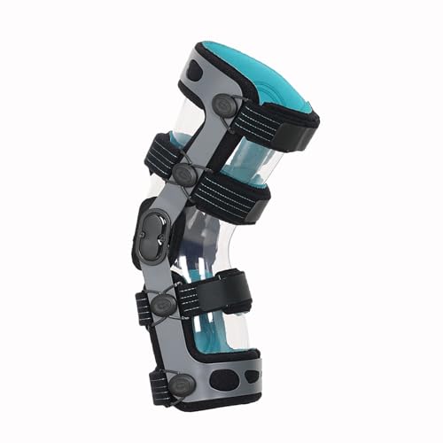 ACL Knee Brace for MCL PCL/Meniscus/Ligament/Sports Injuries, Adjustable Hinged ROM Orthopedic Knee Orthosis for Men & Women (XXL/Left)