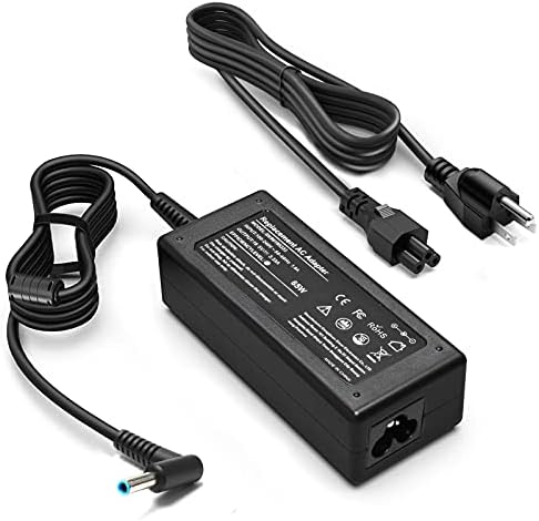 65W Laptop Charger for Pavilion x360 14 15 17, Envy 13 15 X360, Elitebook 840 G5, ProBook Chromebook Stream Series, Spectre 710412-001 19.5V 3.33A Adapter
