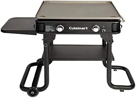 Cuisinart Flat Top Professional Quality Propane CGG-0028 28" Two Burner Gas Griddle