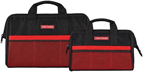 CRAFTSMAN 13" and 18" Zippered Tool Bag Combo (CMST513518)