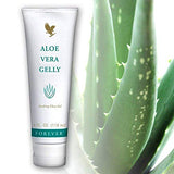 Forever Living - Forever Aloe Vera Gelly - Pure Aloe Gel - Soothes, Moisturizes, and Conditions - Vegan, Vegetarian, Gluten-Free - 4 fl oz. (2 Pack)