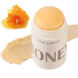 Hydrating Honey After Sun Soothing Stick, Daily Cooling Face Moisturizer Makeup Stick, Sunburn Relief Face & Body Balm, Instant Soothe And Hydrate Sunburn Honey Moisturizing Cream For Dry Skin,1.2Oz