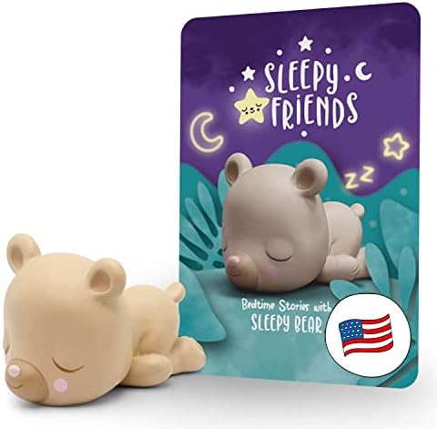 Tonies Sleepy Friends: Bedtime Stories Audio Toy Figurine featuring Sleepy Bear