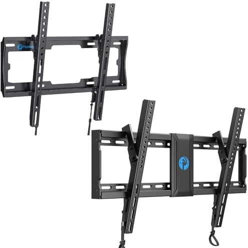 Pipishell UL Listed Tilt TV Wall Mount for Most 23-55 Inch & 37–82 inch TV