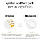 Epielle Hydrating Hand & Foot Masks (Glove & Socks 12pk) for Dry Hand, Dry & Cracked Heel | Spa Day | Shea Butter + Jojoba Oil + Vitamin E, Beauty Mothers Day Gifts