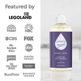 Puracy Organic Hand Soap, For the Professional Hand Washers We've All Become, Moisturizing Natural Gel Hand Wash Soap, Liquid Hand Soap Refills for Soft Skin (12 fl.oz, Lavender & Vanilla) 2-Pack