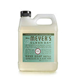 Mrs. Meyer's Clean Day Liquid Hand Soap Refill, 33 Fl Oz. (Pack of 2)