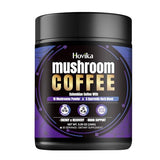 Organic Mushroom Colombian Instant Coffe: (28 Servings) with 10 Superfood Mushrooms with 5 Ayurvedic Herb, Great Tasting - Mushroom Coffee Alternative for Energy, Mental Clarity & Focus 6.3 Oz