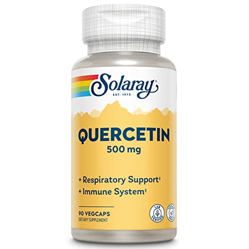 Quercetin 500mg Solaray 90 Caps (Pack of 2)