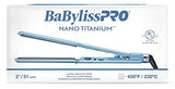 BaBylissPRO Nano Titanium Ultra-Thin Straightening Iron , 2 inches