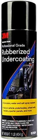 3M Professional Grade Rubberized Undercoating, Corrosion, Water and Salt Spray Resistant, 03584, 16 oz. Aerosol