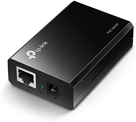 TP-LINK TL-PoE150S PoE Injector Adapter, IEEE 802.3af compliant, up to 100 meters (325 Feet) (Renewed)