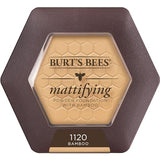 Burt’s Bees 100% Natural Origin Mattifying Powder Foundation, Bamboo, 0.3 Ounce, Packaging May Vary