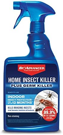 BioAdvanced Home Pest Insect Killer Plus Germ Killer, Ready-to-Use, 24 oz