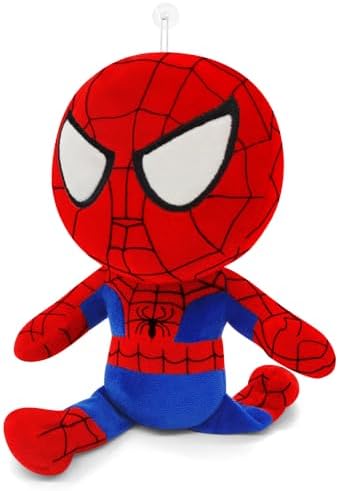 Genqiang Superhero Plush Toy, Hero Soft Plush, 11 inch Collectible Cuddly Cartoon Doll Stuffed with Cotton Feature Plush Superhero Toys Room Decorate Birthday Party