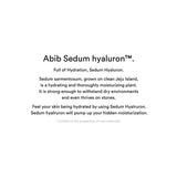 Abib Sedum Hyaluron Sunscreen Protection Tube SPF 50+ PA ++++ 50ml