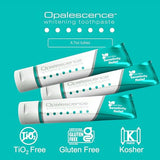 Opalescence Whitening Bundle - Opalescence Go 15% Hydrogen Peroxide Prefilled Whitening Trays (10 Trearments) and Sensitive Whitening Toothpaste 4.7 Onz - Mint Flavor 5194-5167