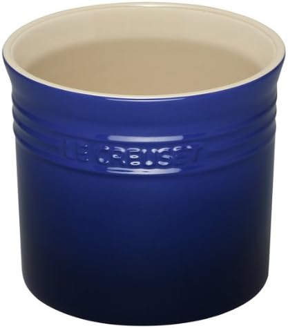 Le Creuset Stoneware Large 2-3/4-Quart Utensil Crock, Blue